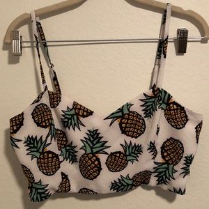 Pineapple Crop Top